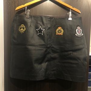 ASOS Leather Mini-Skirt